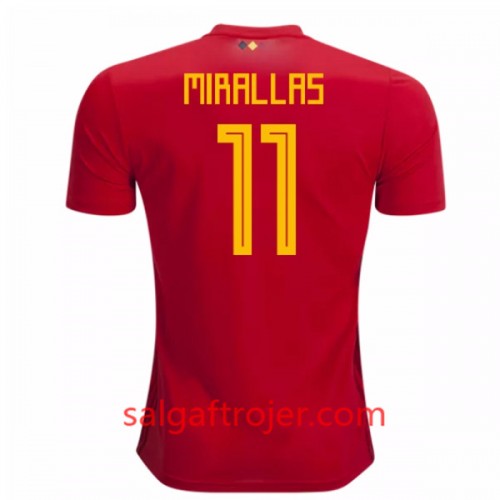 Belgien Fodboldtrøjer Mirallas 11 Hjemmebanesæt VM 2018 Belgien Fodboldtrøjer Mirallas 11 Hjemmebanesæt VM 2018